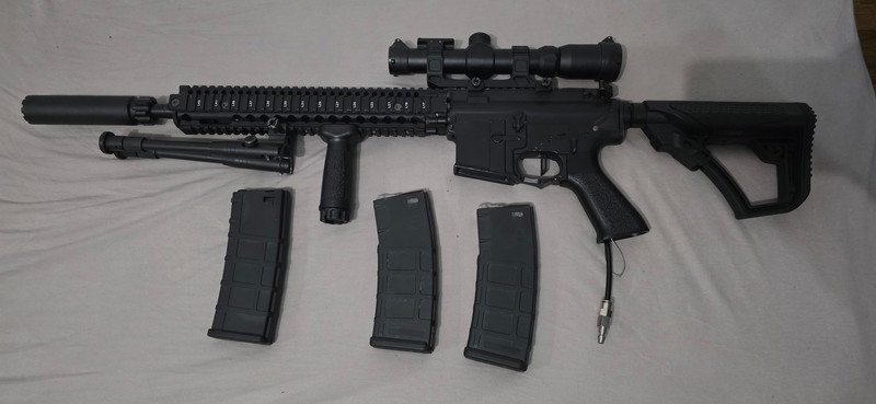 Imagen 1 de DMR HPA Specna Arms MK18 Daniel Defense