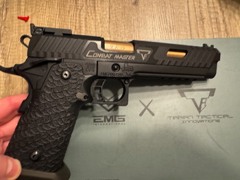 Afbeelding 3 van EMG / STI International TTI Combat Master 2011 JW3 GBB 6mm BB schwarz John Wick Taran Tactical Innovations