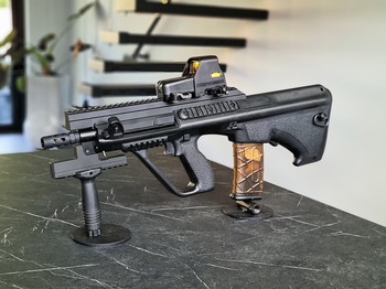 Imagen 3 de Steyr AUG A3 XS Commando + 5 magazijnen + foregrip