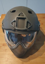 Image pour WARQ helm in prima staat grijs , olive