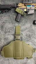 Image for Universele pistol holster met drop leg en mag pouches.