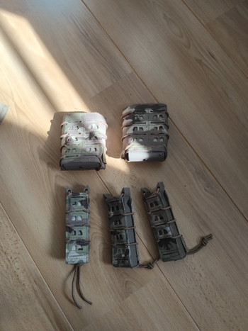 Image 5 for Warrior DCS Plate Carrier Base coyote+ pouches en novritsch Minimal Chest Rig - ACP+ pouches
