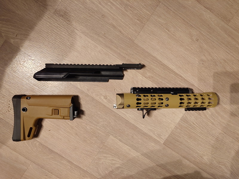 Imagen 1 de 5ku VS-25 & VS-33, LCT Railed dustcover and AK ACR Stock adapter.