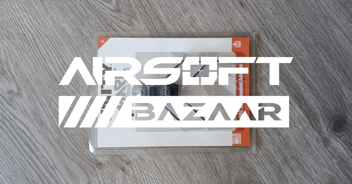 Unity MARK ARC Rail adapter voor 3M Peltor headsets - Airsoft Bazaar