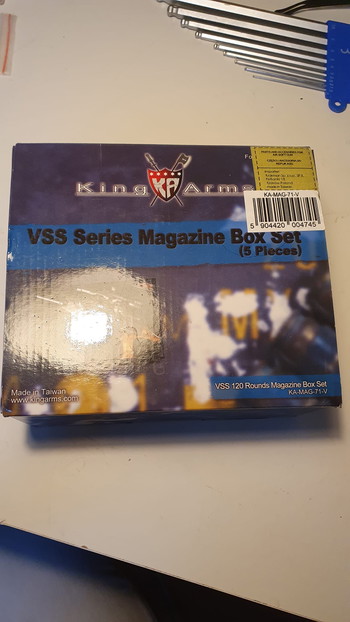 Imagen 4 de King Arms - VSS 120 rounds magazine box set