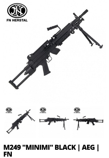 Image 5 for Te koop M249 Herstal Cybergun 