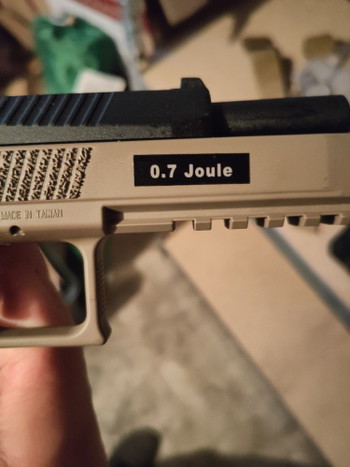 Image 2 pour CZ-P09 Airsoft GBB 0.7 Joule