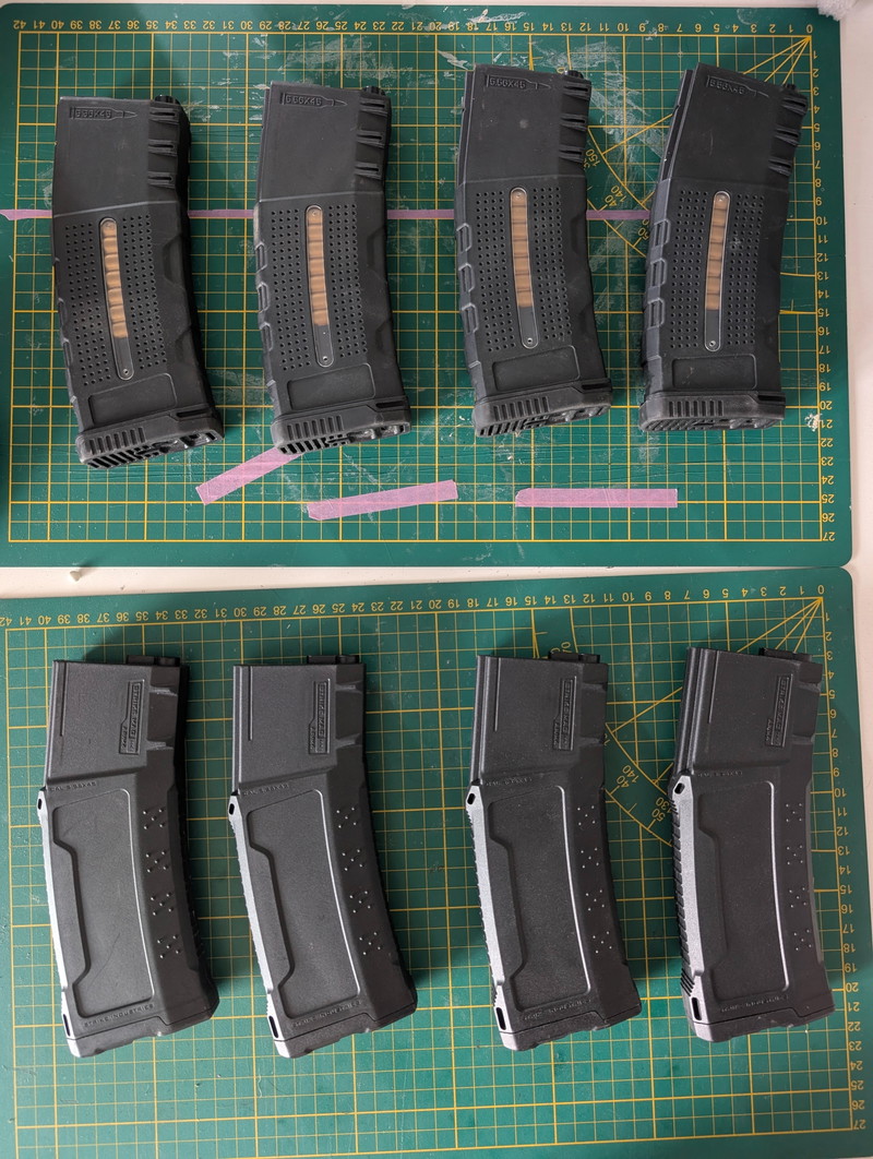 Image 1 for EMG strike industries 220 RDS mid Cap + Battleaxe 150 RDS mid cap