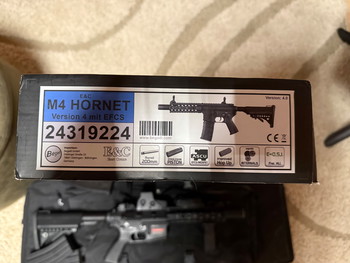 Afbeelding 4 van E&C M4 SOPMOD SD -GEN.4- (EFCS, MOSFET, SHORT STROKED, AMBIDEX, SPEED TRIGGER, PRO HOPUP) AEG MIT METALLGEARBOX & BURST MODUS 0,5 J.