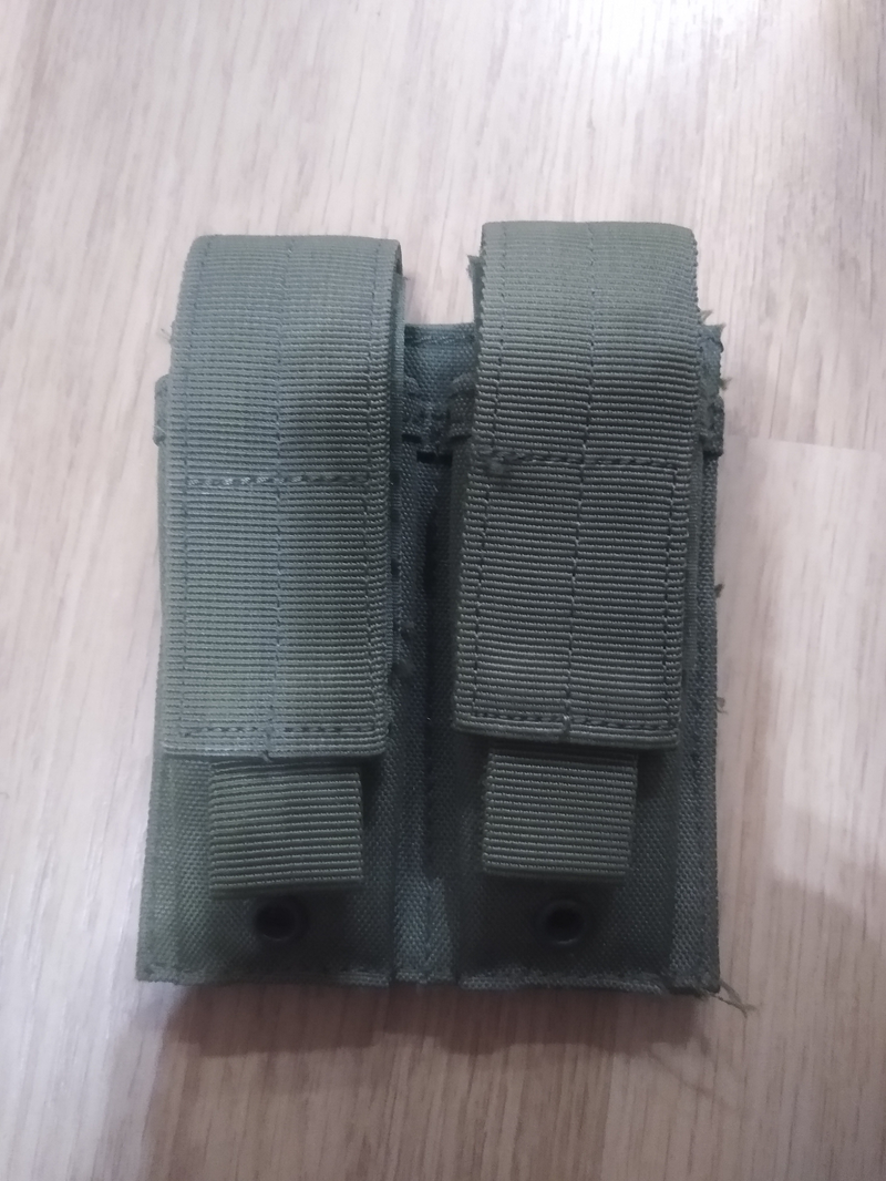 Imagen 1 de GFC dubbele gesloten pistol pouch olive drab