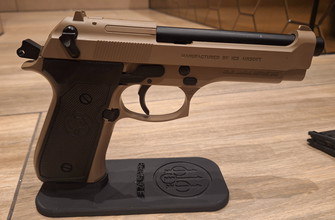 Image for ICS BLE-M9 Gas Blowback Pistol Tan