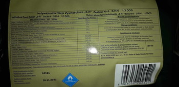 Image 2 pour 10 Ration de Combat Type 