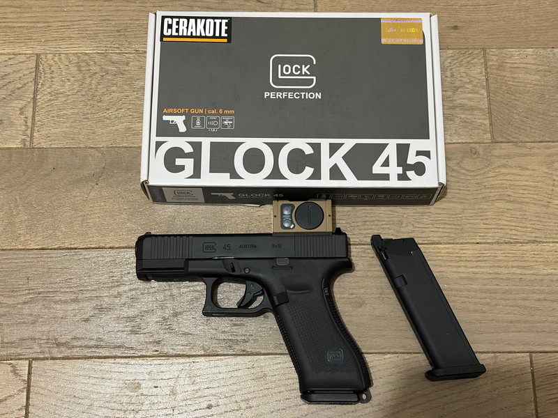 Afbeelding 1 van GHK Glock45 V2 + ACRO (repro)