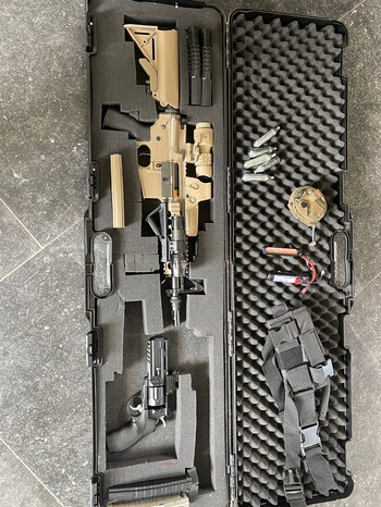 Image 3 pour G&G M4 Custom H8R Revolver  Complete Airsoft Set in koffer