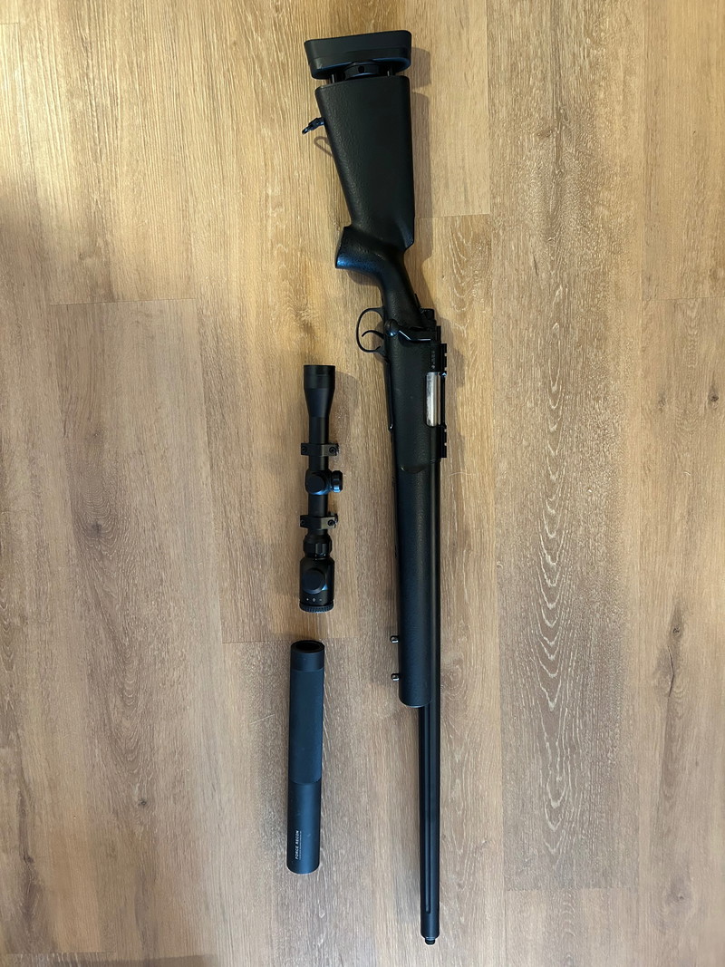 Image 1 pour Echo1 M28 Sniper (Spring) / F im Fünfeck / inkl. Scope und Schalldämpfer