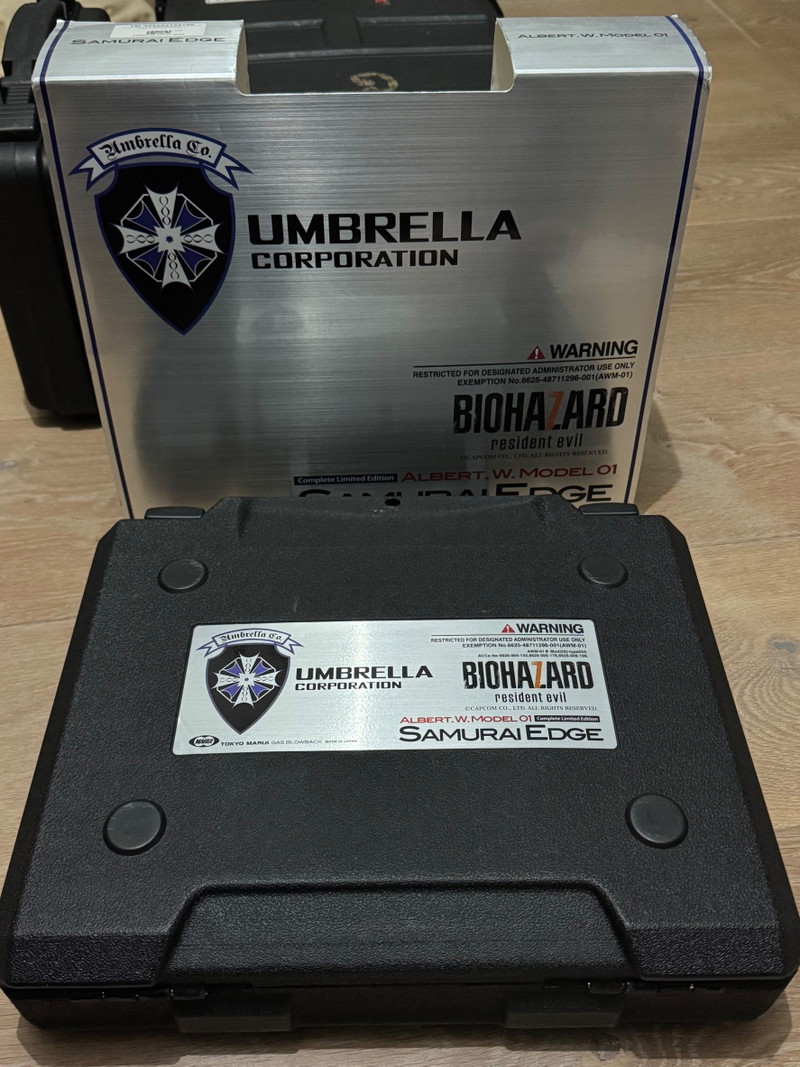Image 1 for Tokyo Maur Biohazard Resident Evil Samural Edge ALBERT W MODEL 1