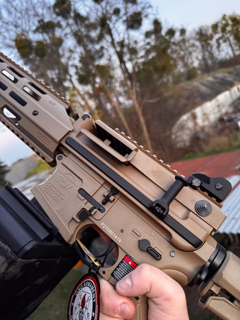 Afbeelding 5 van G&G CM16 LMG - TAN | MACHINE GUN AEG