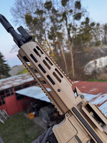 Afbeelding 6 van G&G CM16 LMG - TAN | MACHINE GUN AEG