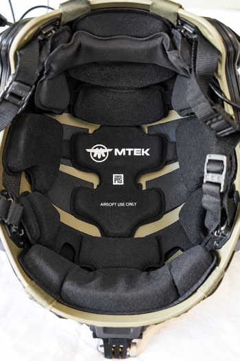 Image 4 for PTS MTEK FLUX OD Green complete helm setup, EARMOR , Wiley X Spear