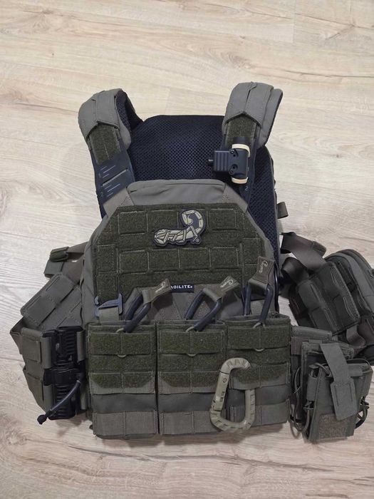 Image 1 pour Agilite K-Zero Plate Carrier Ranger Green