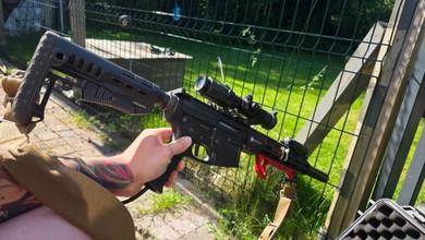 Image for Mtw wolverine met koffer en sling en scope en hpa