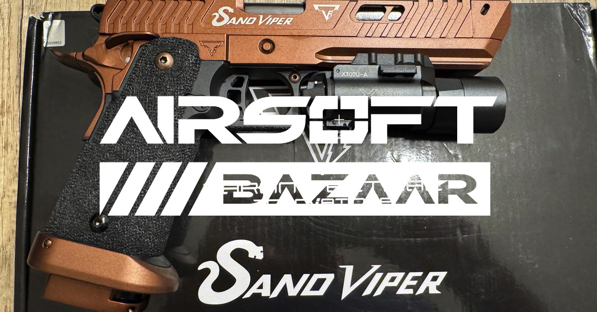 Army Armament TTI Sand Viper (R601) HiCapa GBB Taran Tactical