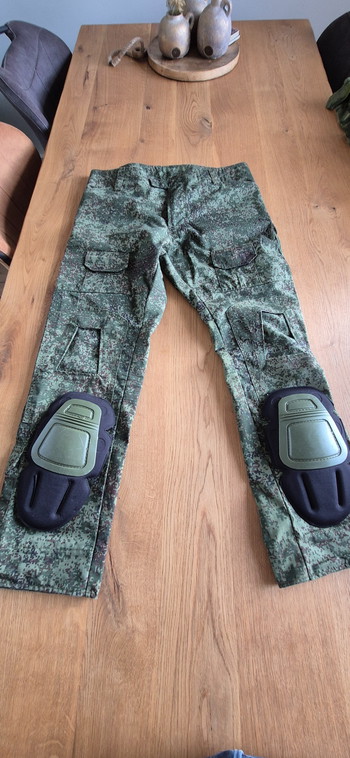 Afbeelding 2 van Broek en shirt digital camo