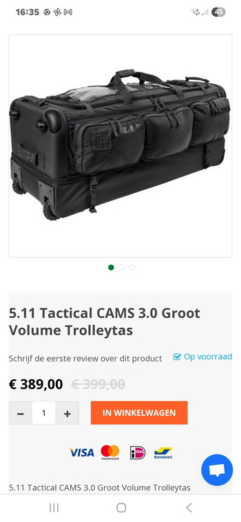 Image 5 pour 5.11 tactical cams 3.0 black