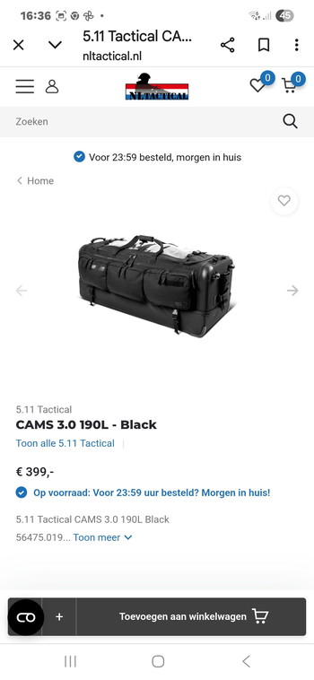 Image 6 pour 5.11 tactical cams 3.0 black