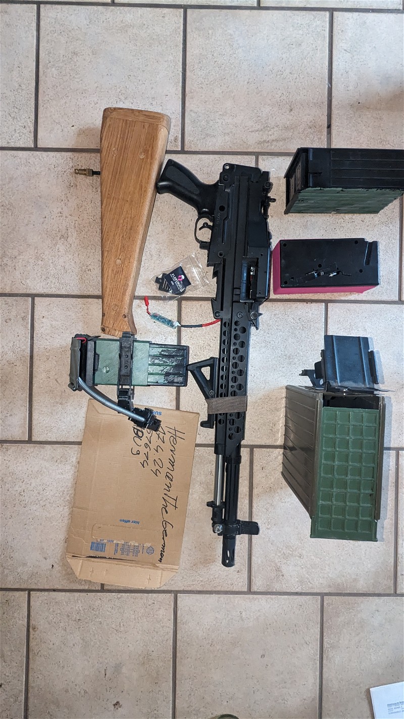 Image 1 pour G&P Stoner 63 with Redline N7 and Retro Arms gearbox