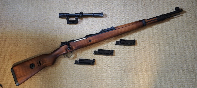 Imagen 1 de Snow Wolf Kar98k met 3 magazijnen en vizier