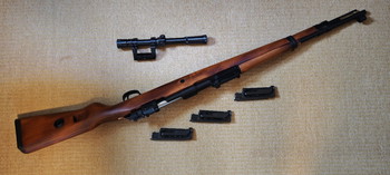 Afbeelding 2 van Snow Wolf Kar98k met 3 magazijnen en vizier