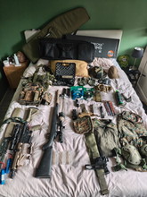Imagen para Complete uitrusting, 3 replica's SSG10 sniper, M4 AR, SSX23 pistol