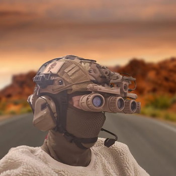 Image 5 pour Helm met Communicatie, Nightvision Dummy en Strobe Light
