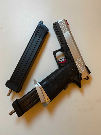 Image 2 pour Hi Capa 4.3 - Airsoft masterpiece Alu Slide - Steel OuterBarrel -Custom trigger - Magwel