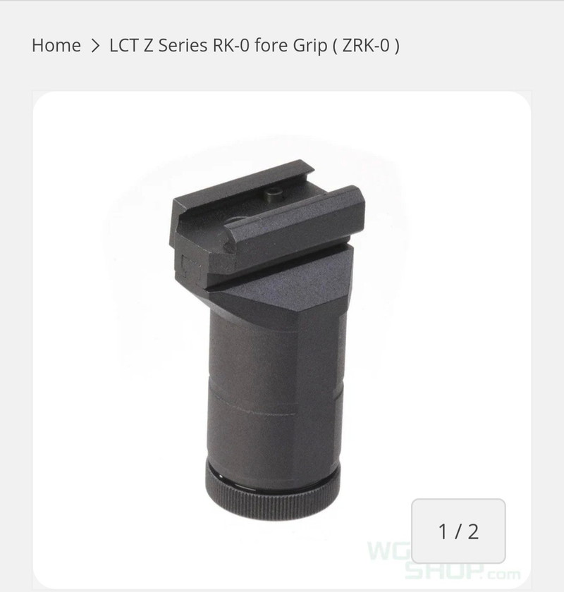 Imagen 1 de LCT ZRK-0 front grip Zenitco