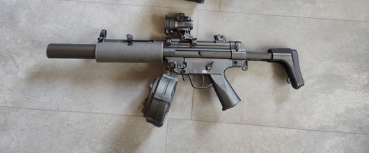 Image for VERKOCHT! Cyma MP5 SD met 40/50bb/s ROF DSG setup