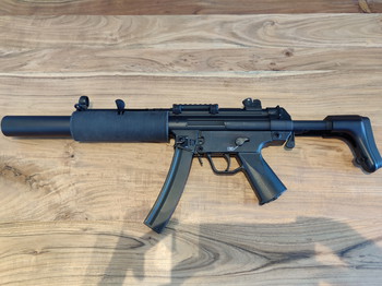 Image 3 for VERKOCHT! Cyma MP5 SD met 40/50bb/s ROF DSG setup