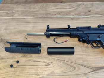 Image 4 for VERKOCHT! Cyma MP5 SD met 40/50bb/s ROF DSG setup