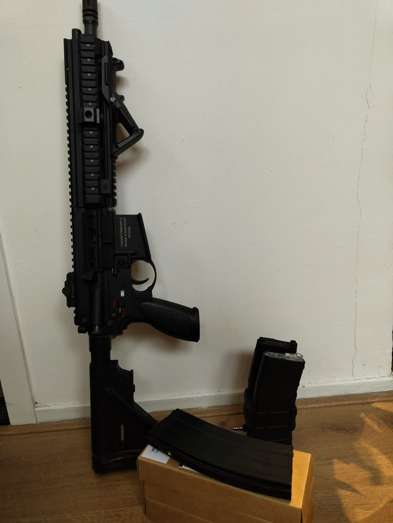 Image 1 for H&K 416 GBBR met extra's