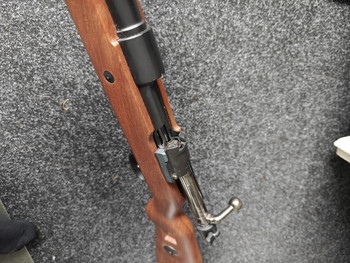 Afbeelding 4 van Double Bell Kar98K Shell ejecting + 10 shells + 1 clip