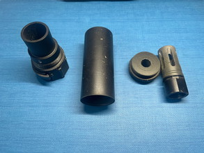 Imagen para Flash hider + Silencer 14mm ccw.