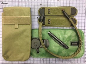 Image pour Hydration pouch, bladder and pads for sling / backpack