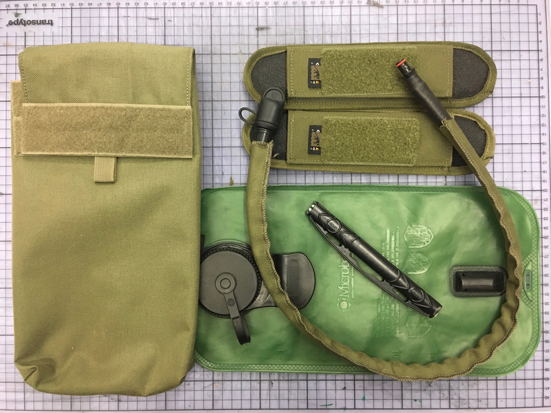 Bild 1 für Hydration pouch, bladder and pads for sling / backpack