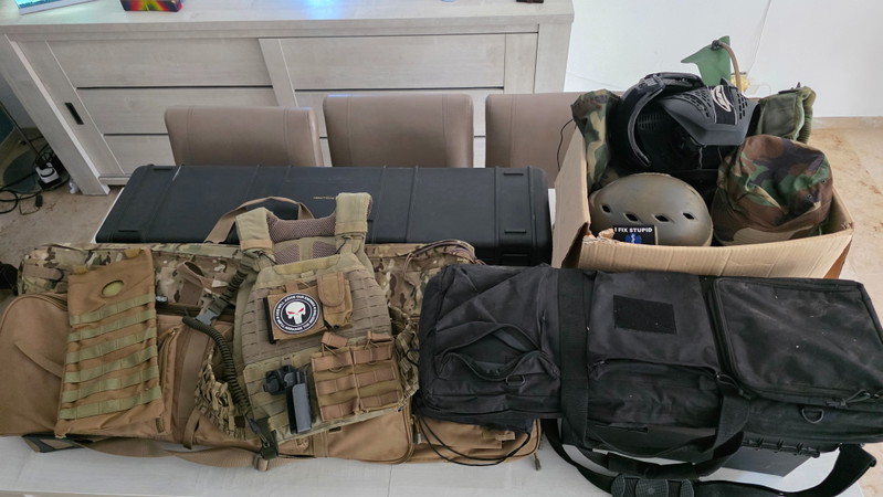 Image 1 for Volledig airsoft LOT te koop