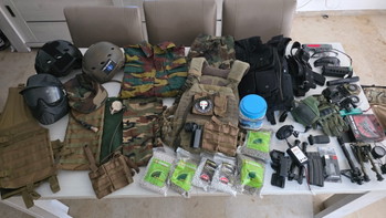 Image 2 for Volledig airsoft LOT te koop