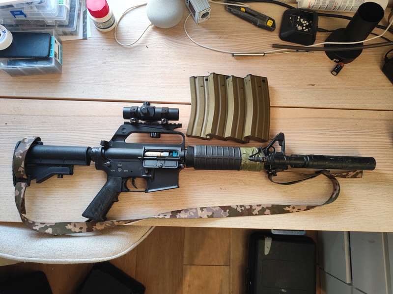 Image 1 pour Car15 hpa Black Hawk Down build.