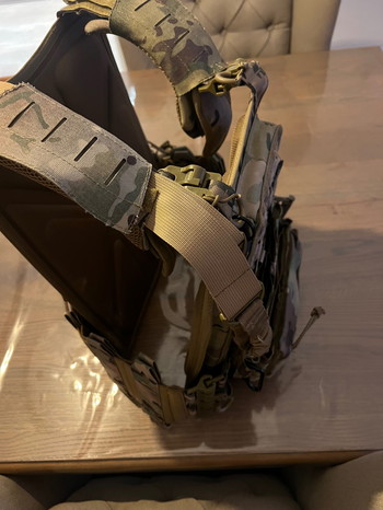 Afbeelding 2 van Warrior Assault vest Multi cam met Piepschuim platen