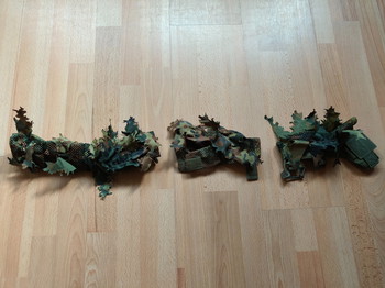 Image 3 pour Novritsch: Flecktarn Modular 3D Ghillie, sniper sleeve, M4 sleeve , silencer en boonie