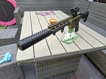 Image 4 for Bushmaster Silencer with HEX sleeve (carbon Bipod soon available)